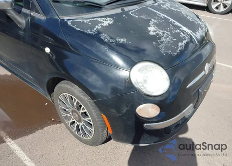 2012 Fiat 500C Lounge from USA, damaged, VIN 3C3CFFER7CT288990